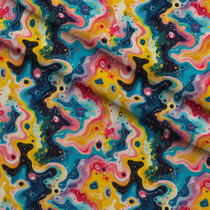 Kaleidoscope Dreams Pattern 4 Minky Fabric