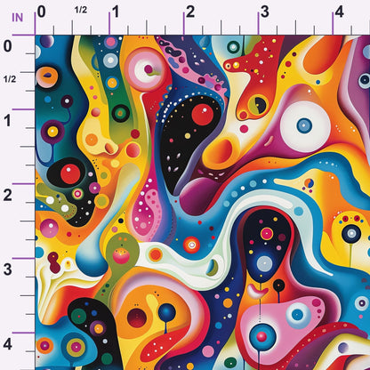 Kaleidoscope Dreams Pattern 7 Minky Fabric