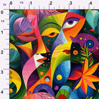 Kaleidoscope Dreams Pattern 9 Minky Fabric