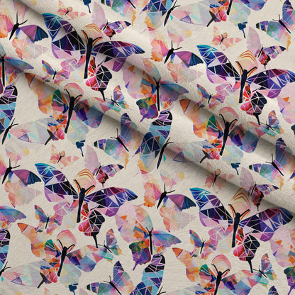Kaleidoscope Wings Pattern 12 Minky Fabric