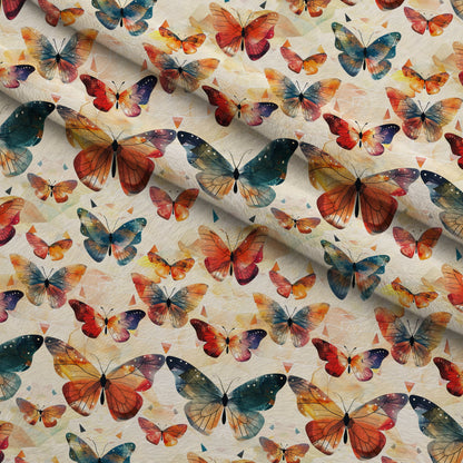 Kaleidoscope Wings Pattern 15 Minky Fabric