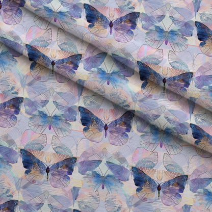 Kaleidoscope Wings Pattern 16 Minky Fabric