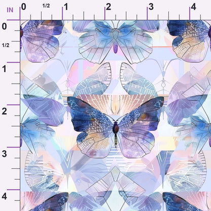 Kaleidoscope Wings Pattern 16 Minky Fabric