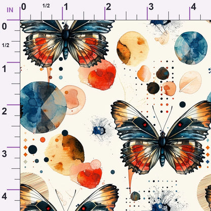 Kaleidoscope Wings Pattern 17 Minky Fabric