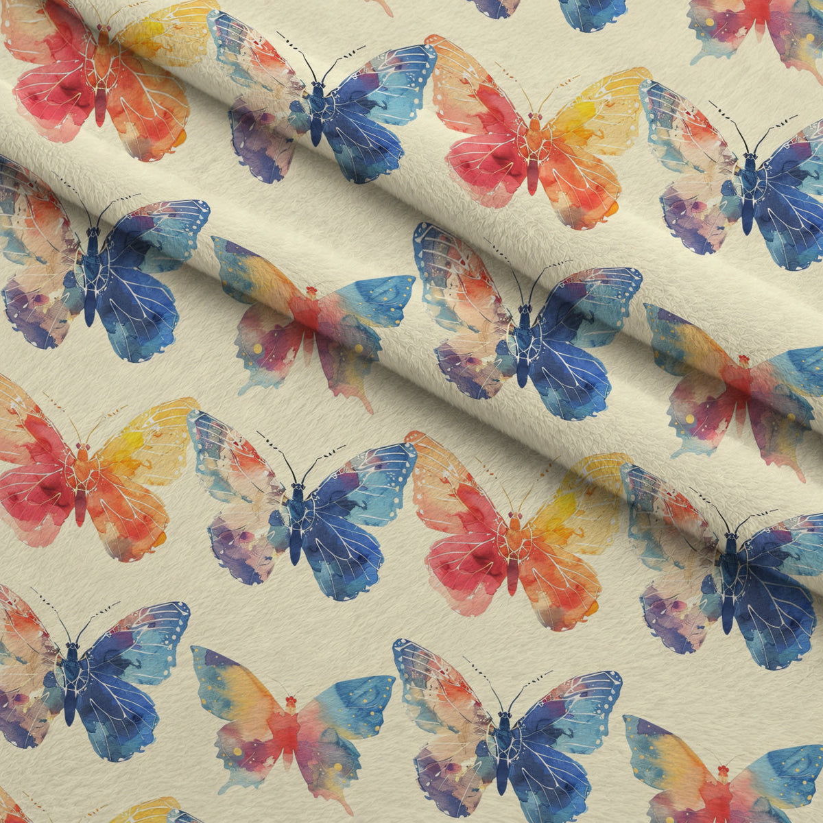 Kaleidoscope Wings Pattern 18 Minky Fabric