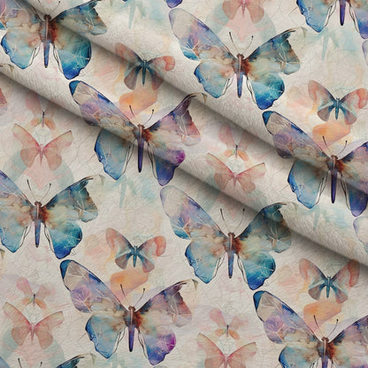 Kaleidoscope Wings Pattern 8 Minky Fabric