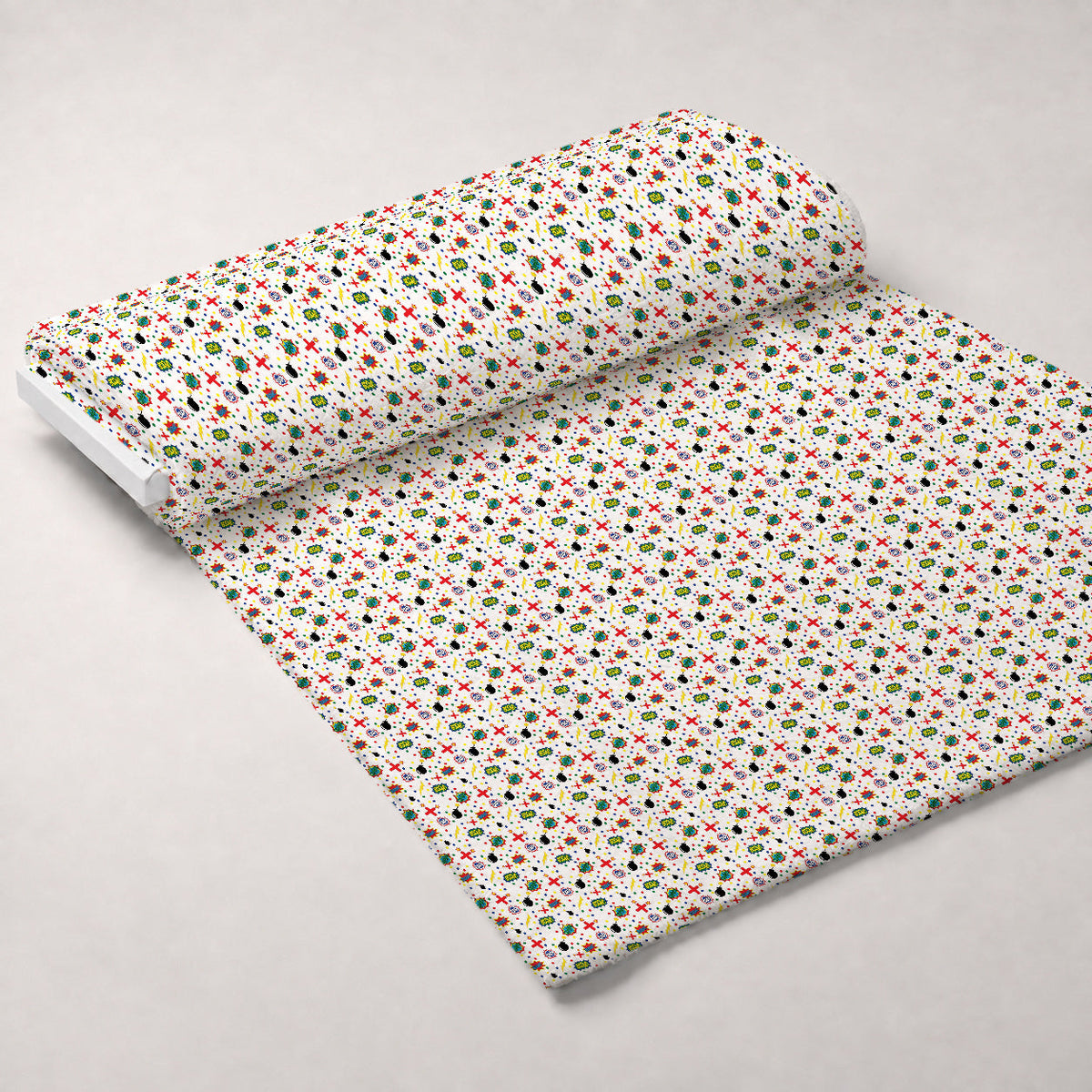 Kapow City Pattern 4 Minky Fabric