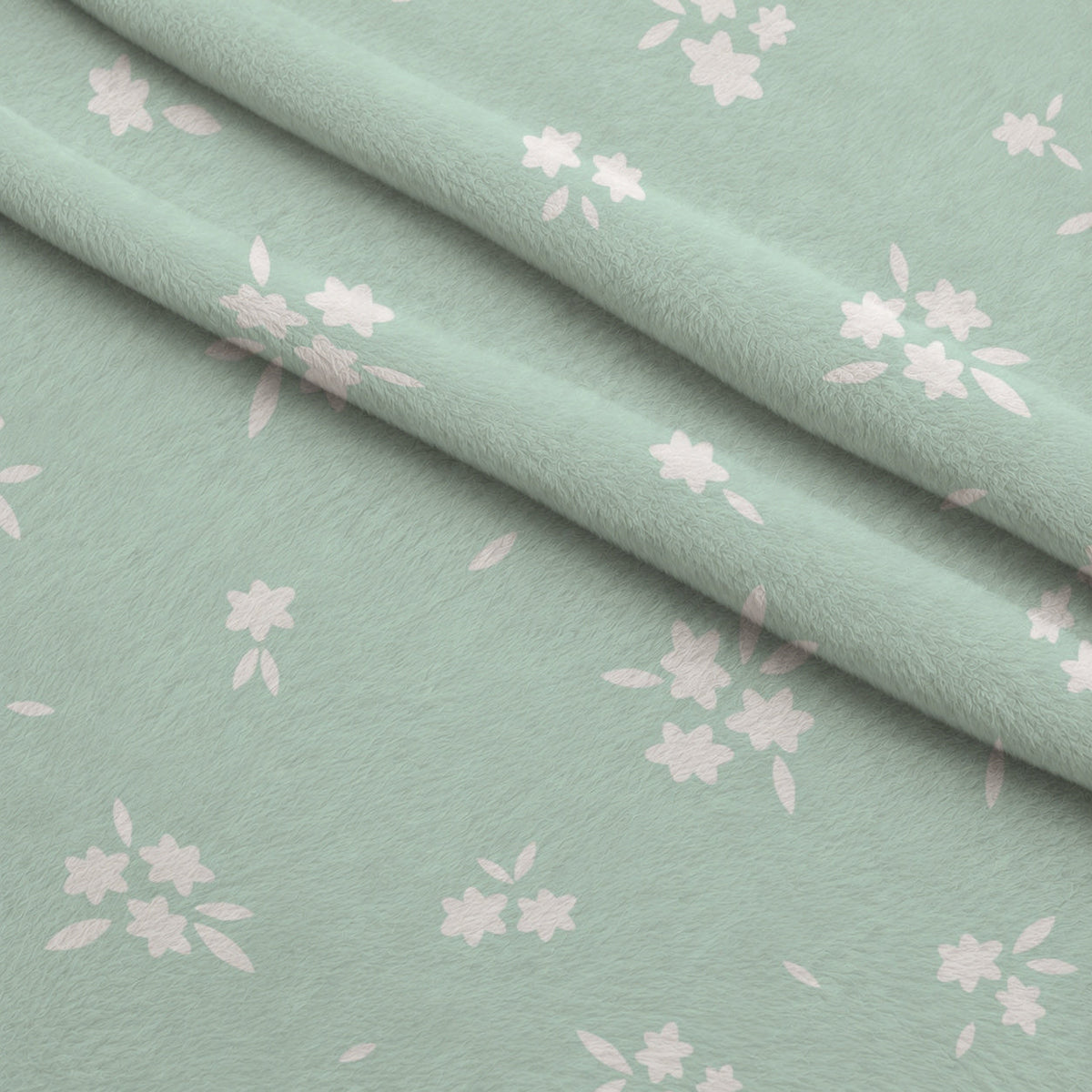Kawaii Kitty Garden Pattern 13 Minky Fabric