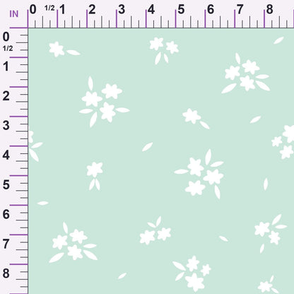 Kawaii Kitty Garden Pattern 13 Minky Fabric