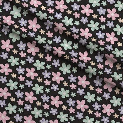 Kawaii Kitty Garden Pattern 7 Minky Fabric