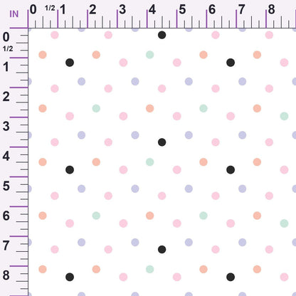 Kawaii Kitty Garden Pattern 9 Minky Fabric
