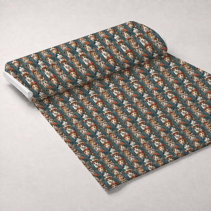 Kerchief Kittens Pattern 6 Minky Fabric
