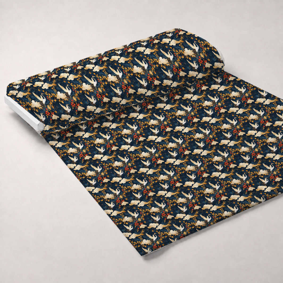Kimono Clouds Pattern 7 Minky Fabric