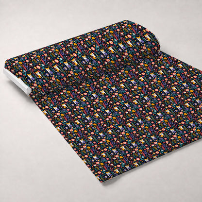 Kitten Meadow Pattern 14 Minky Fabric