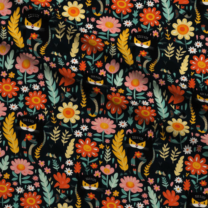 Kitten Meadow Pattern 9 Minky Fabric