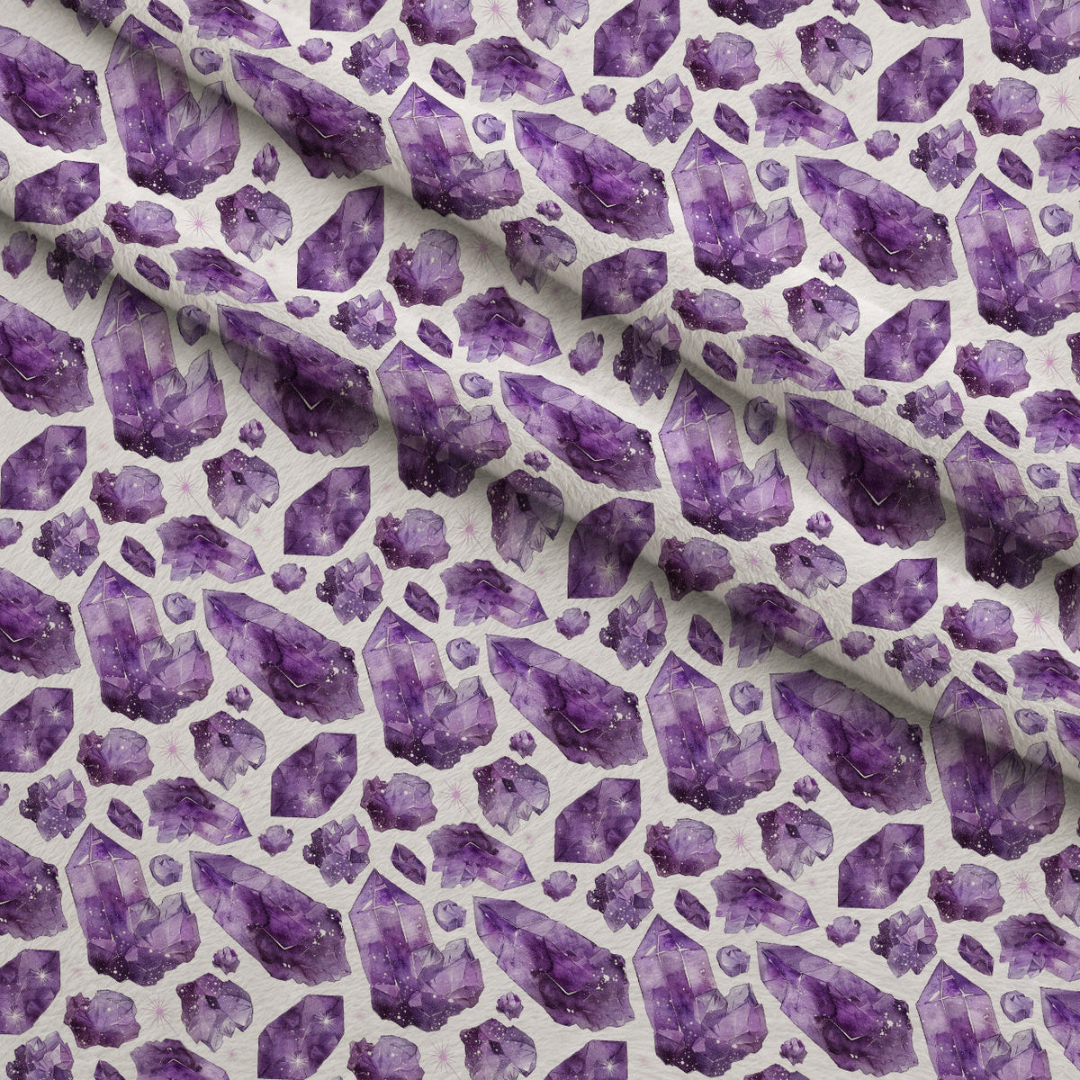 Lavender Crystals Pattern 10 Minky Fabric