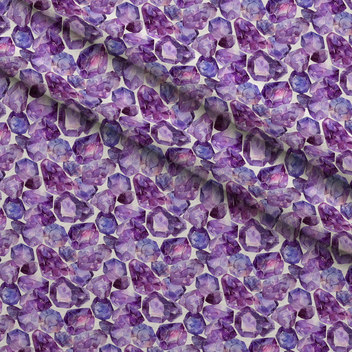 Lavender Crystals Pattern 2 Minky Fabric