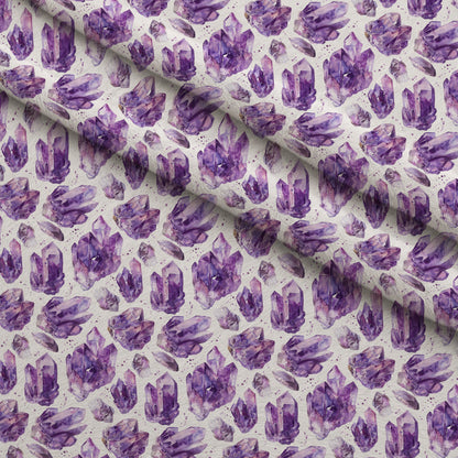 Lavender Crystals Pattern 3 Minky Fabric
