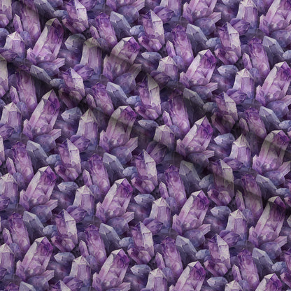Lavender Crystals Pattern 4 Minky Fabric