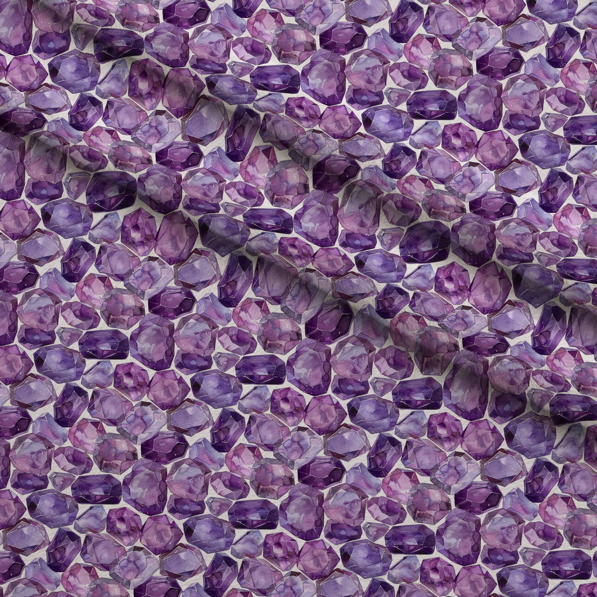Lavender Crystals Pattern 5 Minky Fabric