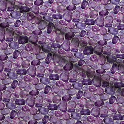 Lavender Crystals Pattern 5 Minky Fabric