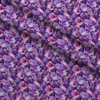 Lavender Crystals Pattern 6 Minky Fabric