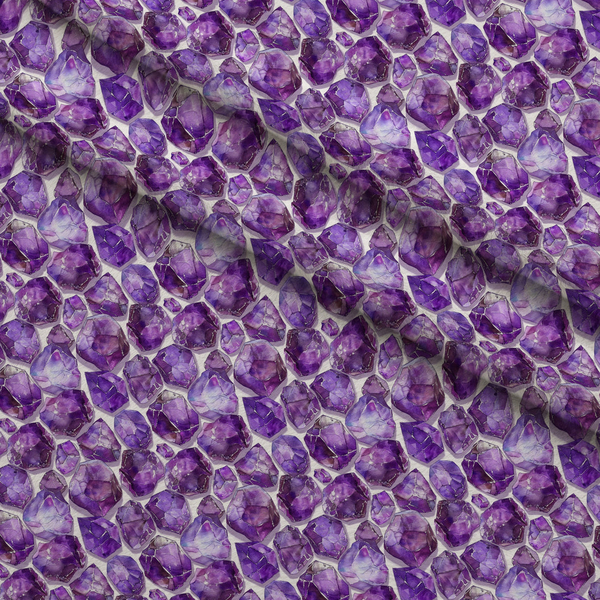Lavender Crystals Pattern 8 Minky Fabric