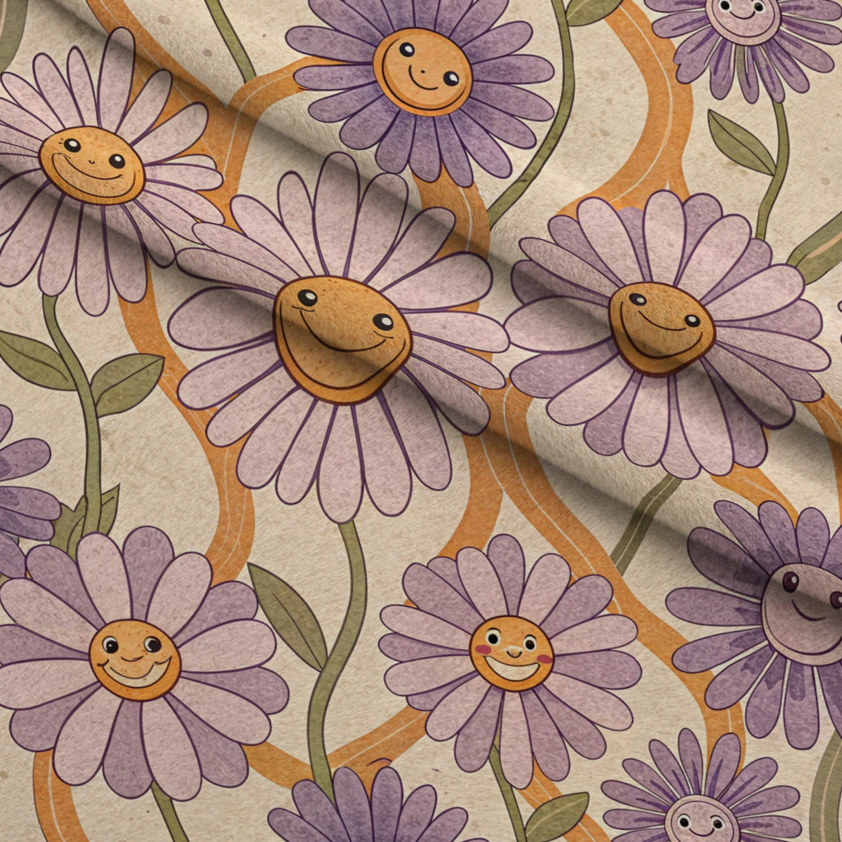 Lavender Lattice Pattern 10 Minky Fabric