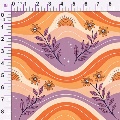 Lavender Lattice Pattern 13 Minky Fabric
