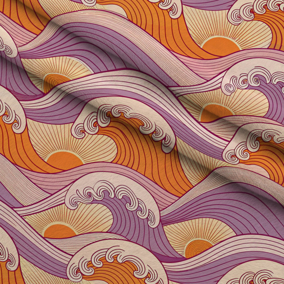 Lavender Lattice Pattern 14 Minky Fabric