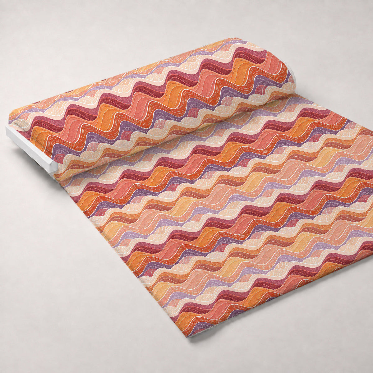 Lavender Lattice Pattern 15 Minky Fabric