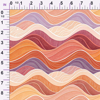 Lavender Lattice Pattern 15 Minky Fabric
