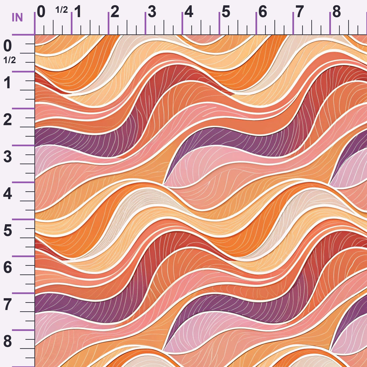 Lavender Lattice Pattern 16 Minky Fabric