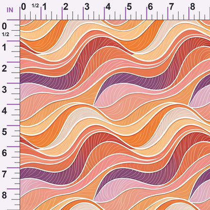 Lavender Lattice Pattern 16 Minky Fabric
