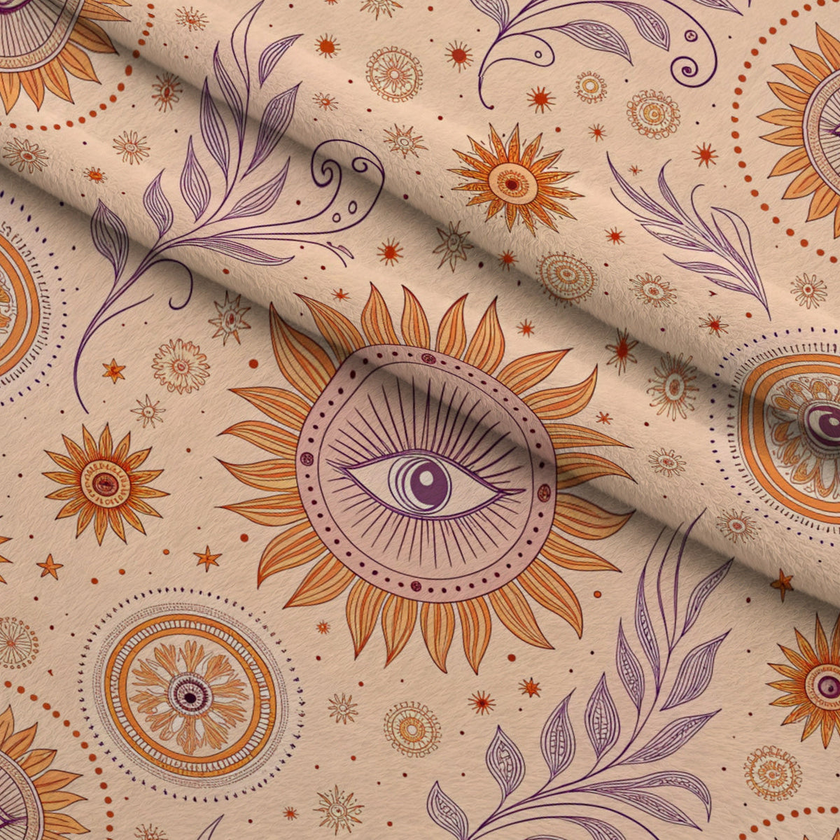Lavender Lattice Pattern 17 Minky Fabric