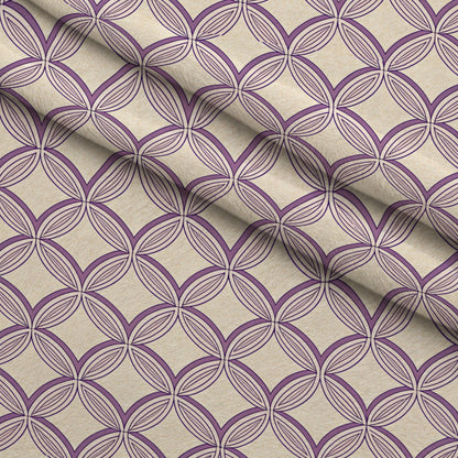 Lavender Lattice Pattern 19 Minky Fabric