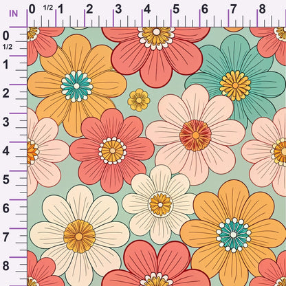 Lavender Lattice Pattern 25 Minky Fabric