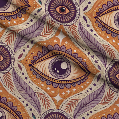 Lavender Lattice Pattern 26 Minky Fabric