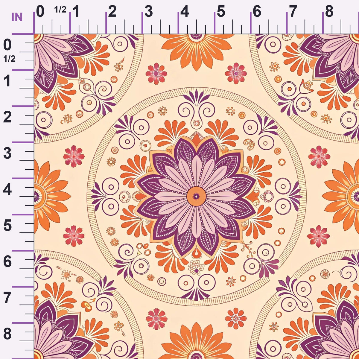 Lavender Lattice Pattern 30 Minky Fabric