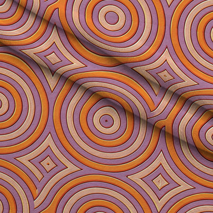 Lavender Lattice Pattern 5 Minky Fabric