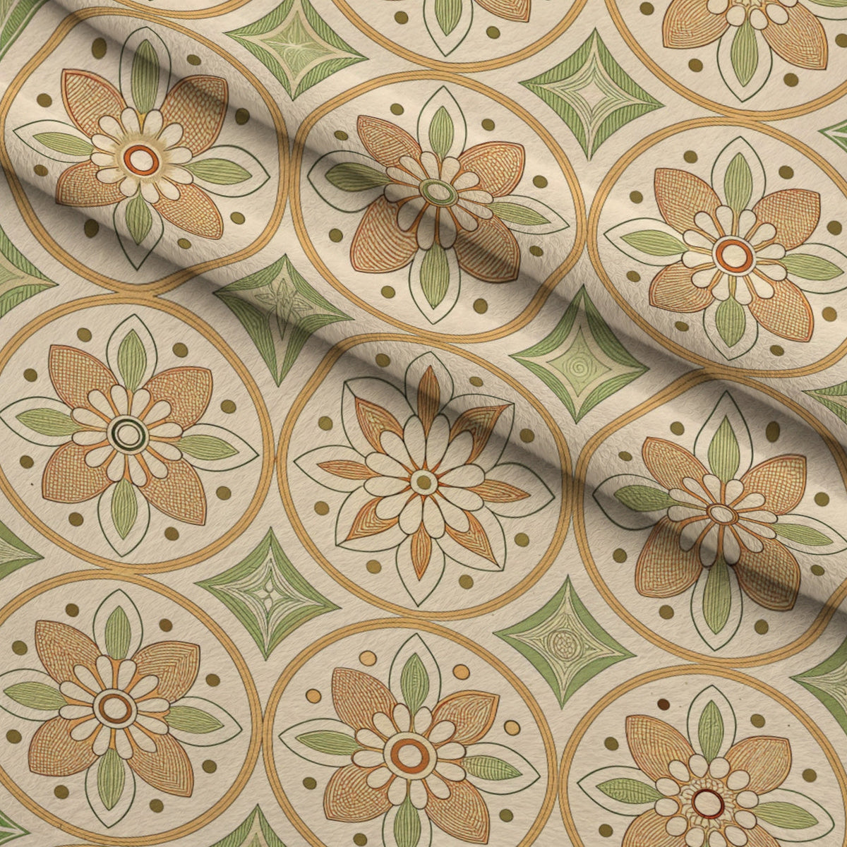 Lavender Lattice Pattern 6 Minky Fabric