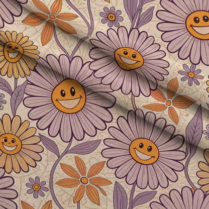 Lavender Lattice Pattern 9 Minky Fabric