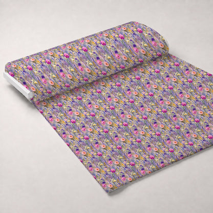 Lavender Meadow Pattern 11 Minky Fabric