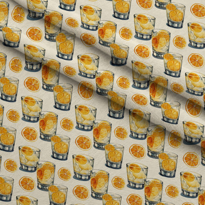Lemon Drop Soiree Pattern 1 Minky Fabric