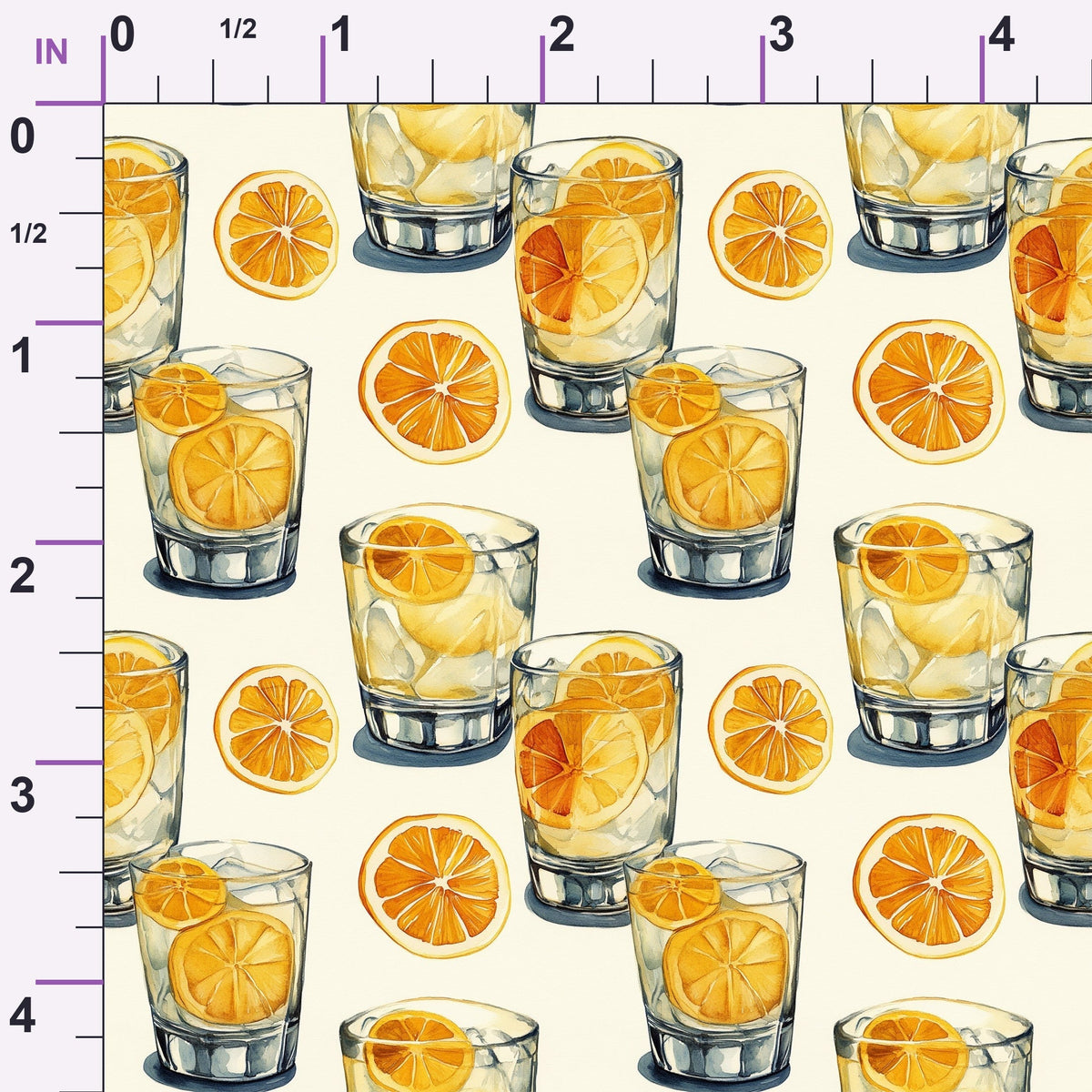 Lemon Drop Soiree Pattern 1 Minky Fabric