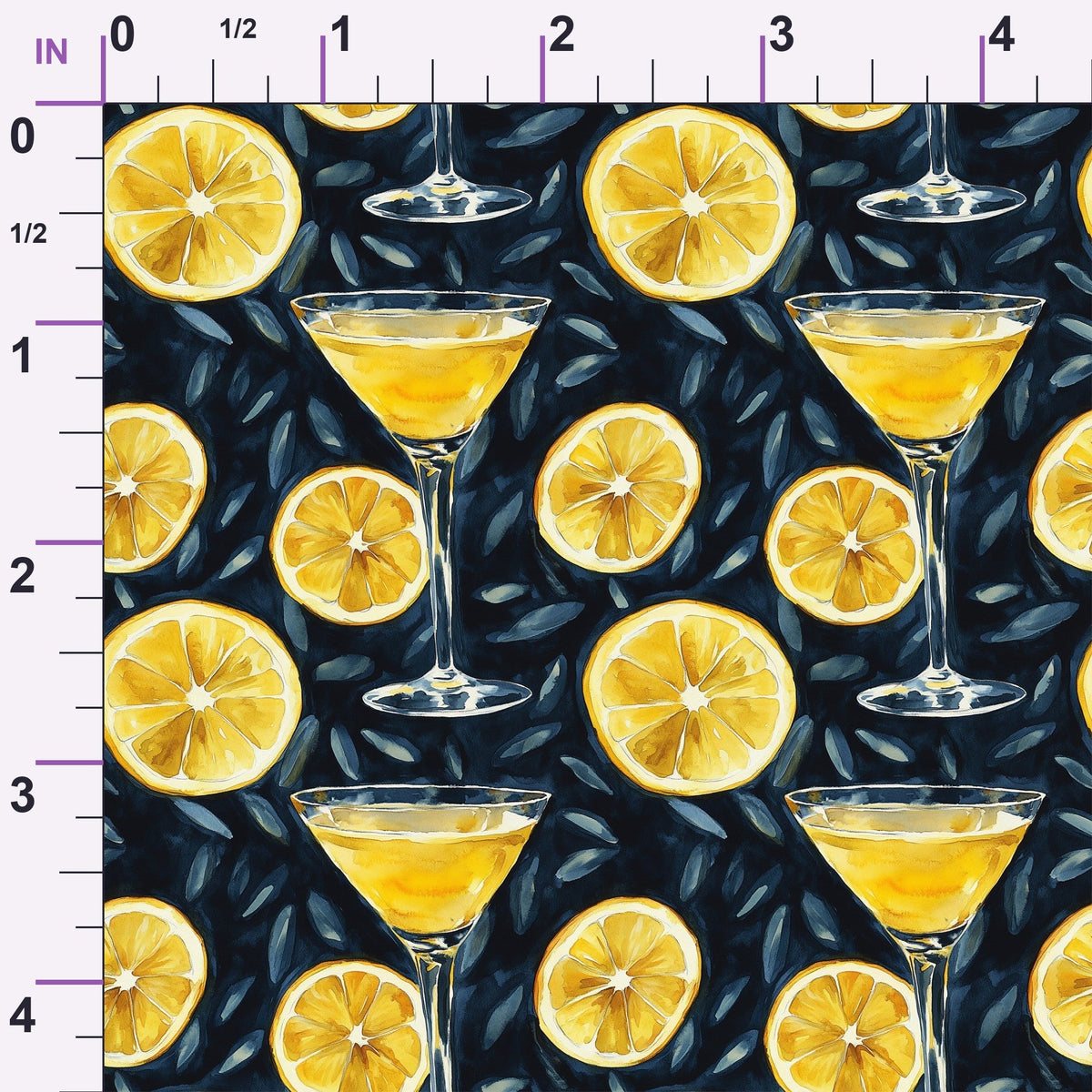 Lemon Drop Soiree Pattern 10 Minky Fabric