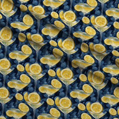 Lemon Drop Soiree Pattern 11 Minky Fabric