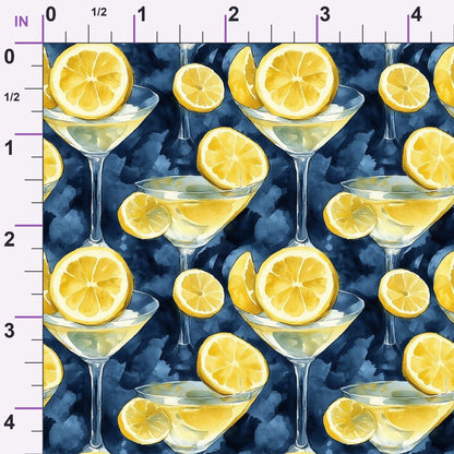 Lemon Drop Soiree Pattern 11 Minky Fabric