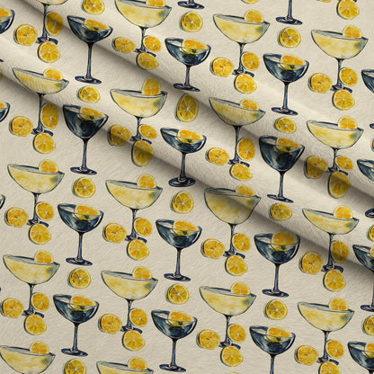 Lemon Drop Soiree Pattern 12 Minky Fabric