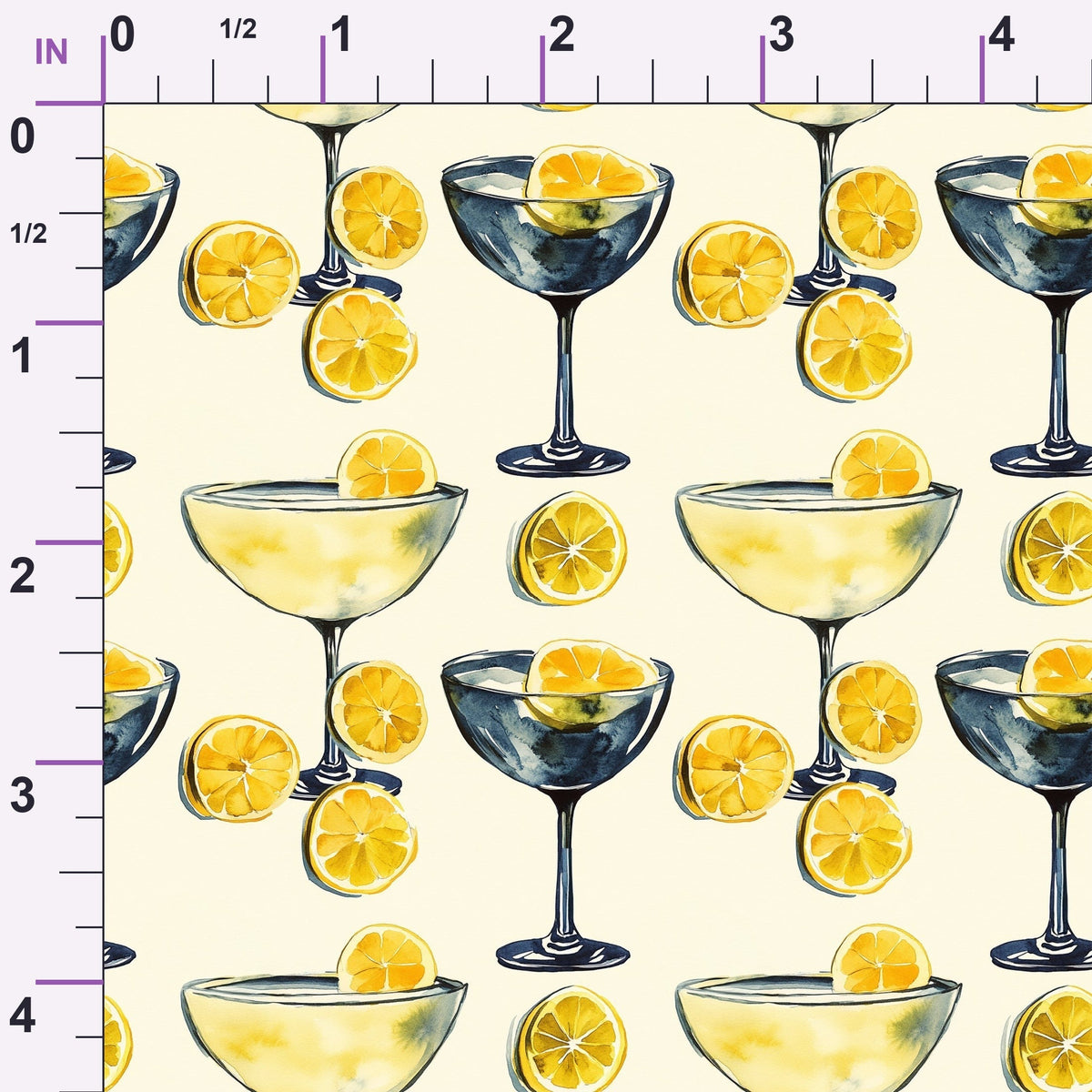 Lemon Drop Soiree Pattern 12 Minky Fabric
